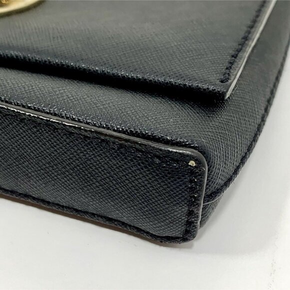 KATE SPADE Black Saffiano Leather ASTOR COURT Turnlock Flap Crossbody Bag - Picture 6 of 13